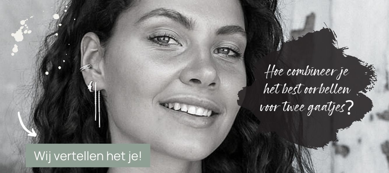 62. Hoe kun je het beste oorbellen voor twee gaatjes combineren_ Wij vertellen het je!