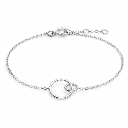 Armband Double Karma - 925 zilver