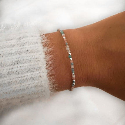 Armbandje Gemstone Harmony - 925 zilver