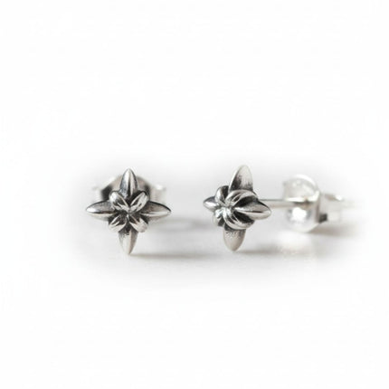 Boho oorknopjes Ember - 925 zilver