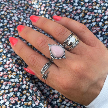 Boho ring Chani - 925 zilver
