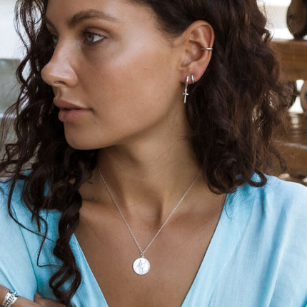 Ear cuff basic - 925 zilver