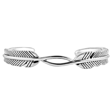 Feather Twist armband - 925 zilver