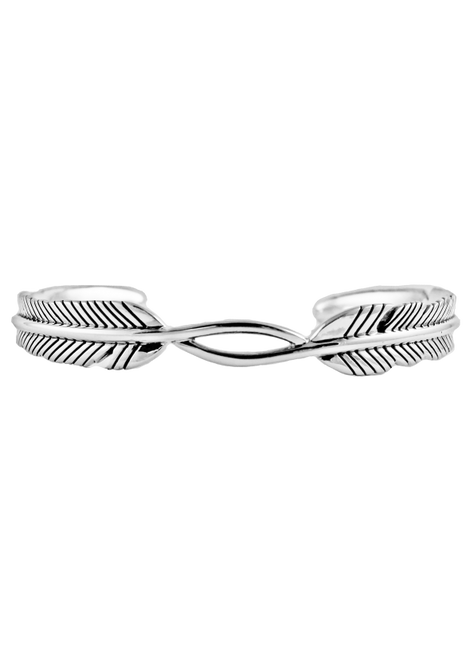 Feather Twist armband - 925 zilver