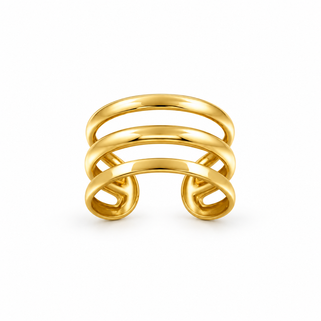 gouden earcuff van my unique style
