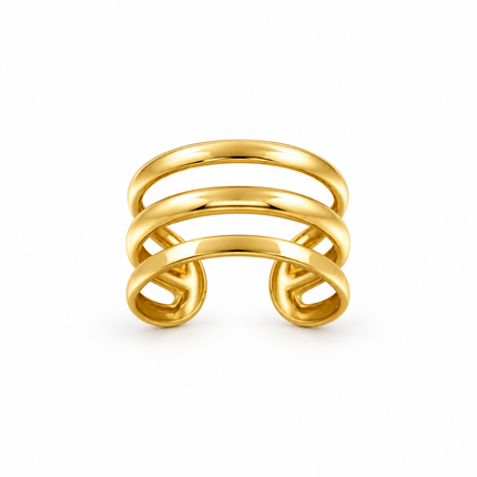 gouden earcuff van my unique style