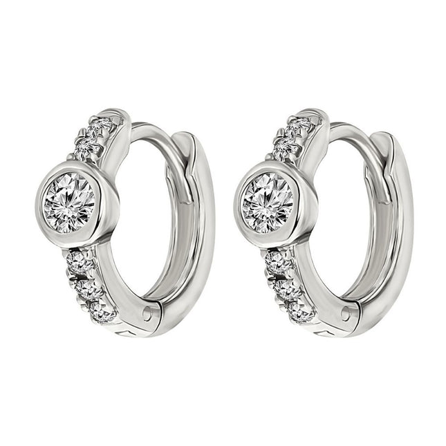 My Unique Style Altair Huggie Hoops - zilver