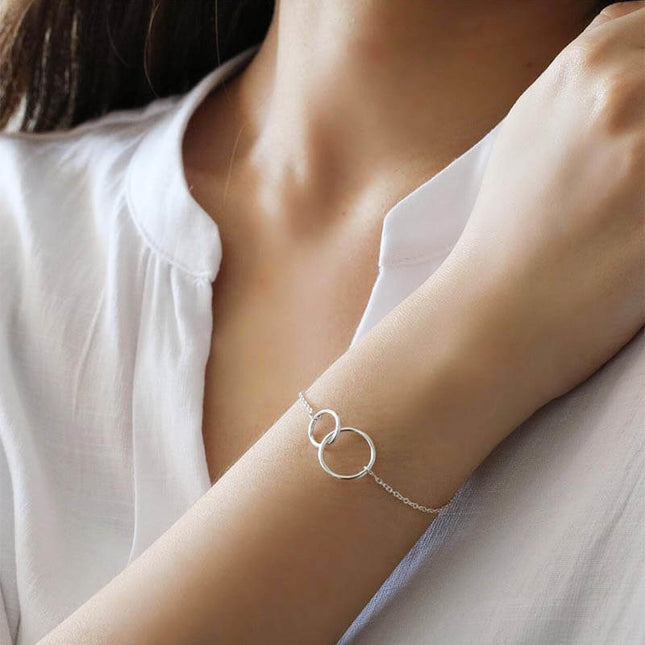 My Unique Style Armband Double Karma - 925 zilver