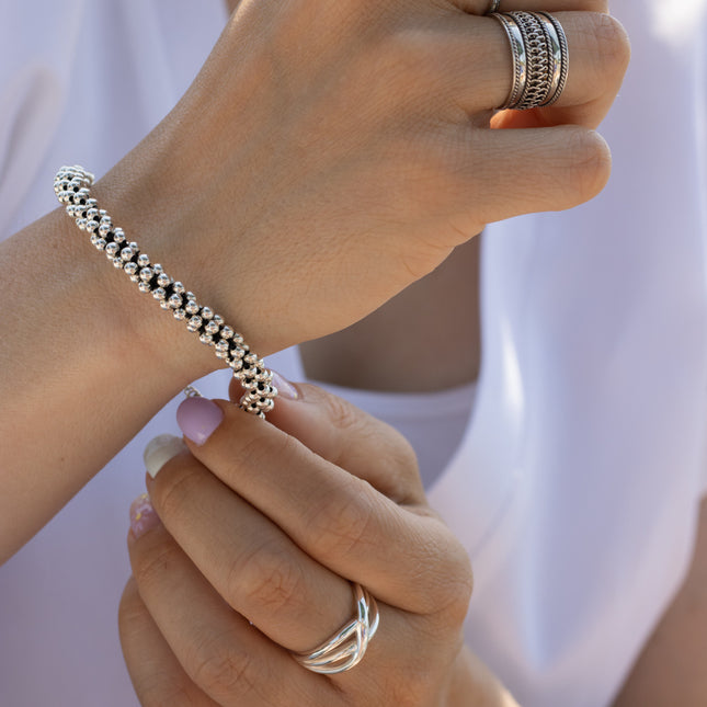 My Unique Style Armband Silver Boho