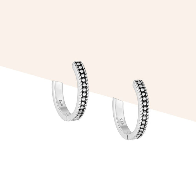 My Unique Style Bali Hoops India - 925 zilver