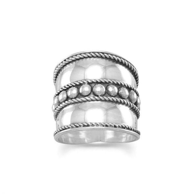 My Unique Style Bali ring Rope - 925 zilver