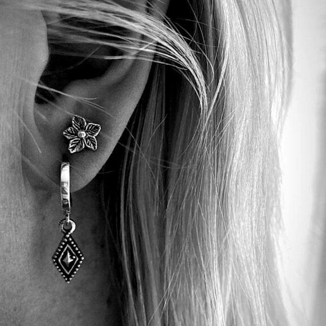 My Unique Style Blooming oorknopjes - 925 zilver