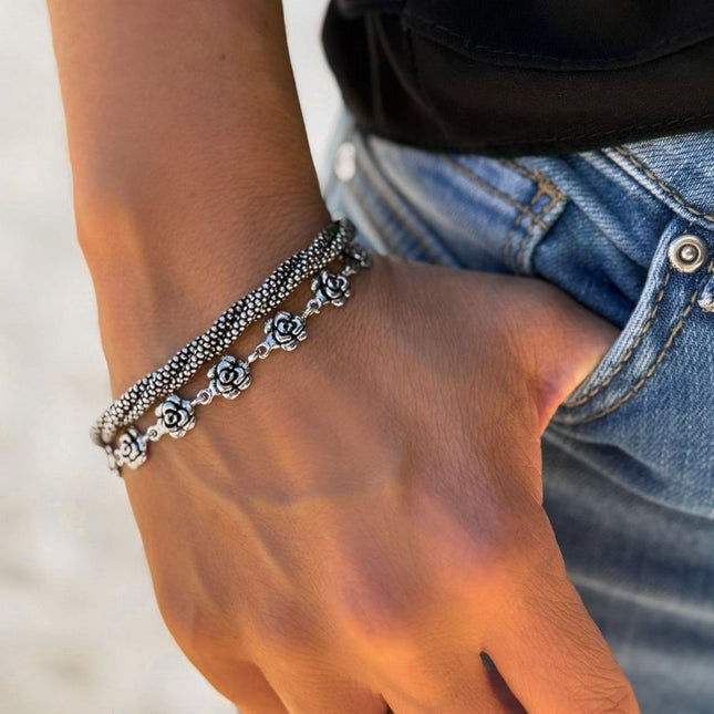 My Unique Style Boho armband Twista - 925 zilver