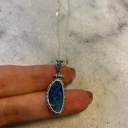 My Unique Style Boho ketting opaal