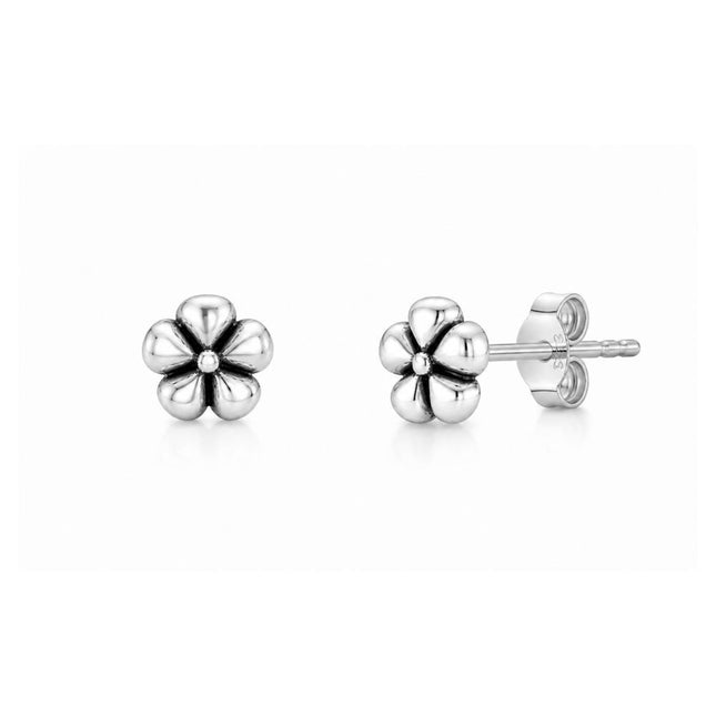 My Unique Style Boho oorknopjes Flor - 925 zilver
