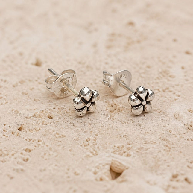 My Unique Style Boho oorknopjes Flor - 925 zilver
