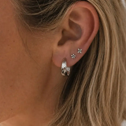 My Unique Style Boho oorknopjes Luxy - 925 zilver