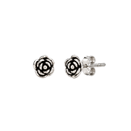 My Unique Style Boho oorknopjes Rose - 925 zilver