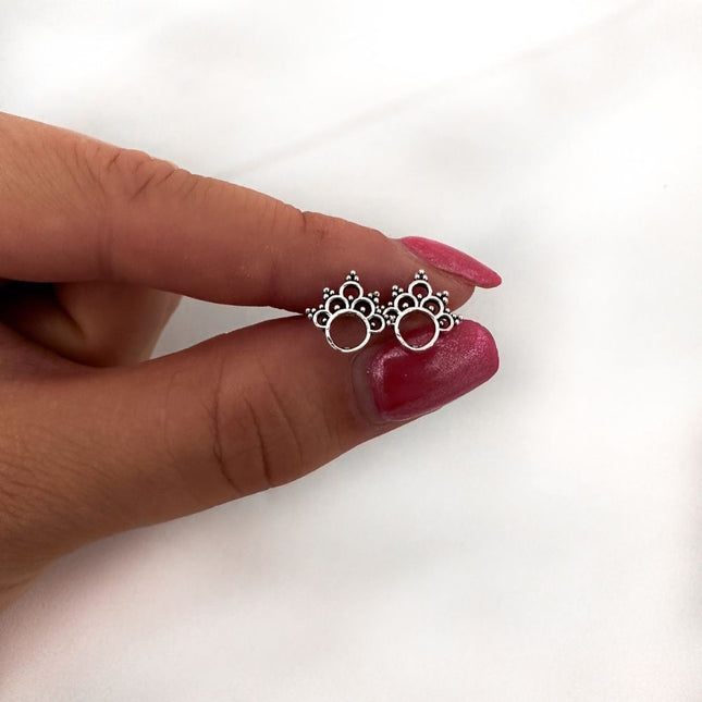 My Unique Style Boho oorknopjes Solara - 925 zilver