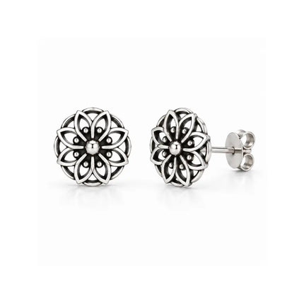 My Unique Style Boho oorknopjes Stella - 925 zilver