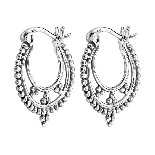 My Unique Style Boho oorringen Aluna - 925 zilver