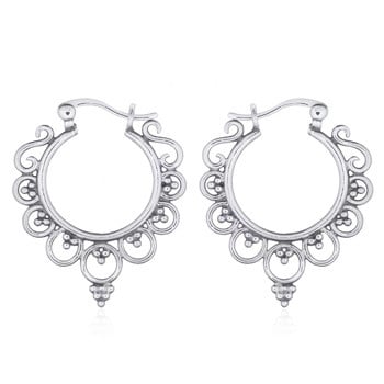 My Unique Style Boho oorringen Sofia - 925 zilver