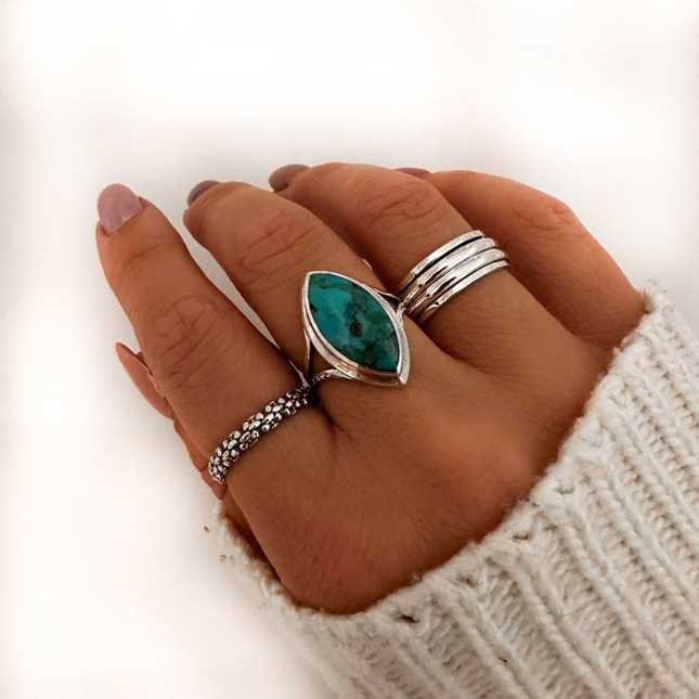 My Unique Style Boho ring Aya - 925 zilver