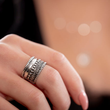 My Unique Style Boho ring Serian - 925 zilver