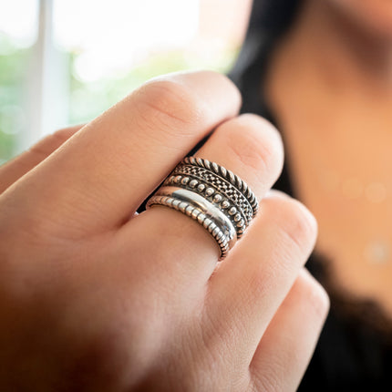 My Unique Style Boho ring Serian - 925 zilver