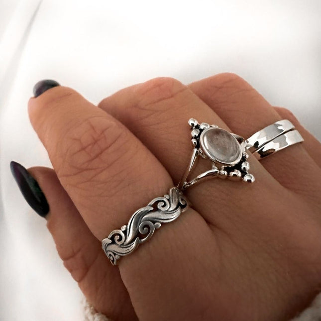My Unique Style Boho ring Twirlia - 925 zilver