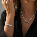 My Unique Style Bold Circle Sieradenset - 925 zilver