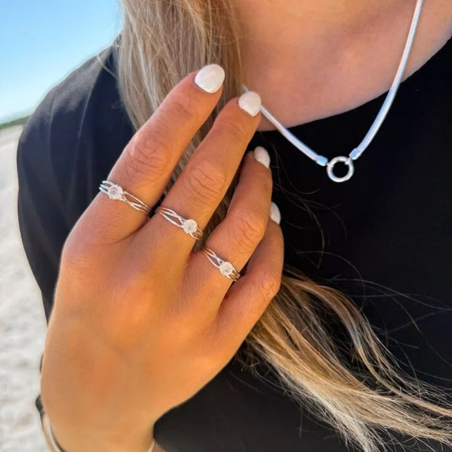 My Unique Style Bold Circle Sieradenset - 925 zilver