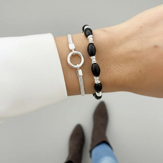 My Unique Style Bold Circle Sieradenset - 925 zilver