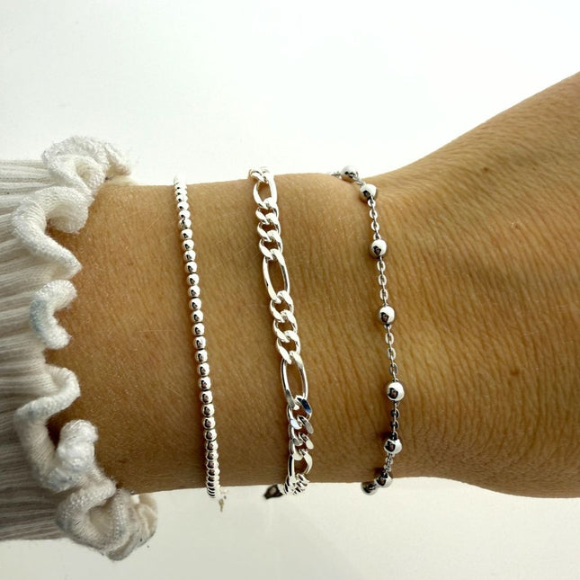 My Unique Style Bolletjes armband - 925 zilver