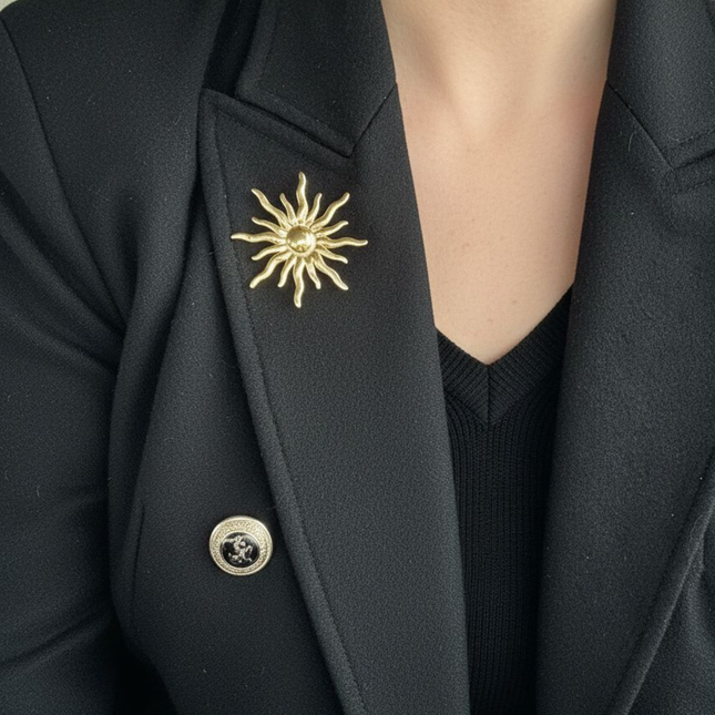 My Unique Style Broche Sol - goud