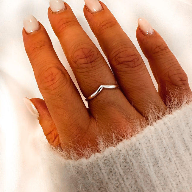 My Unique Style Chevron ring - 925 zilver