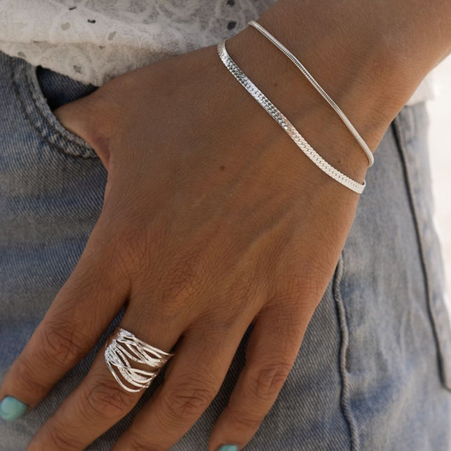 My Unique Style Circa armband - 925 zilver