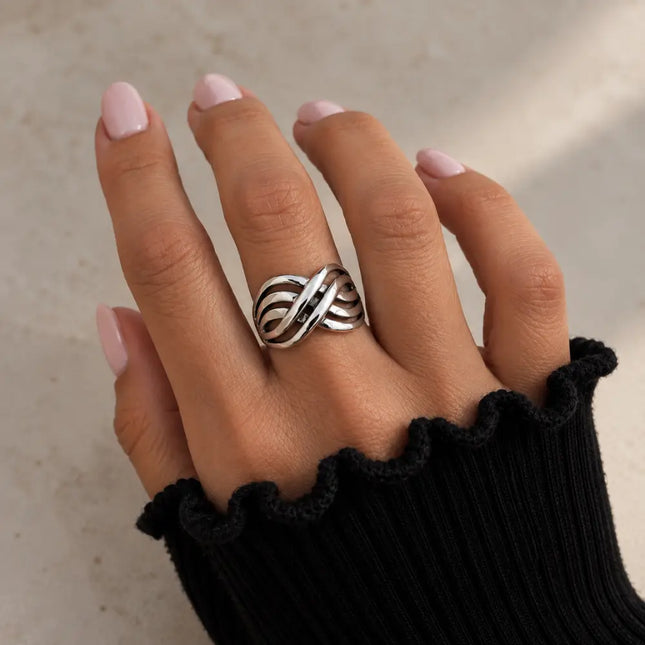 My Unique Style Connected Ring - 925 zilver
