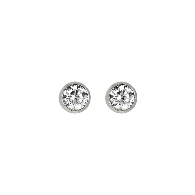 My Unique Style Diamond Bezel stud