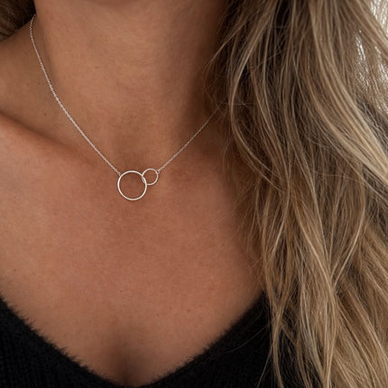 My Unique Style Double karma ketting - 925 zilver