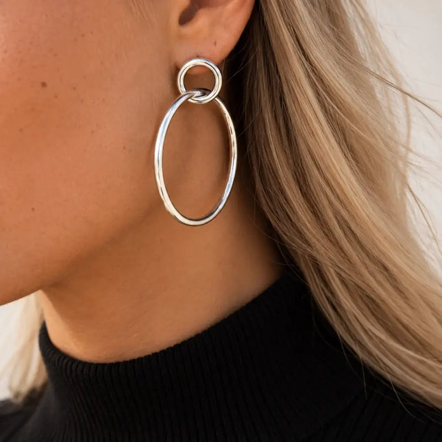My Unique Style Double love earrings