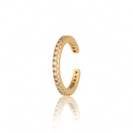 My Unique Style Ear cuff Sparkle Pave - gold plated