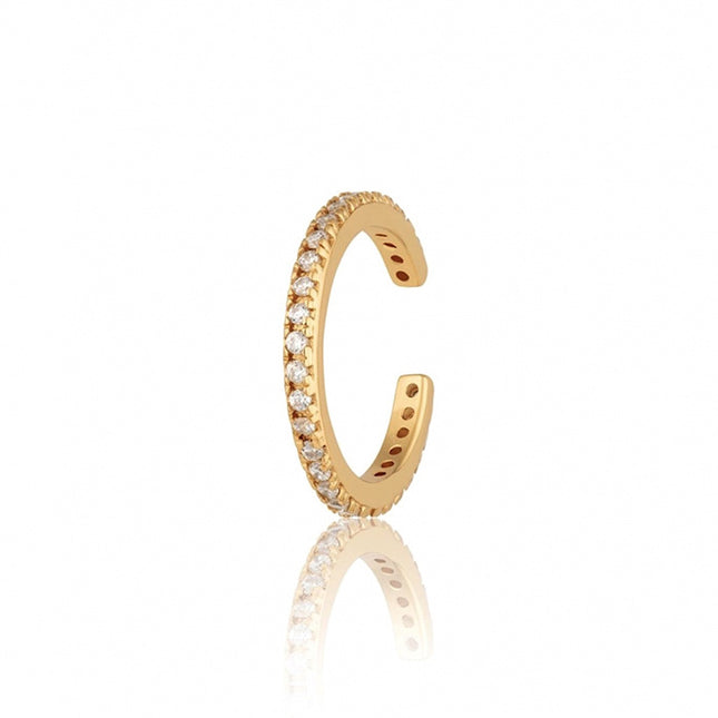 My Unique Style Ear cuff Sparkle Pave - gold plated