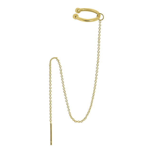 My Unique Style Ear cuff threader - goud