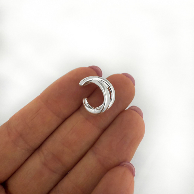 My Unique Style Earcuff Bold Lines - 925 zilver