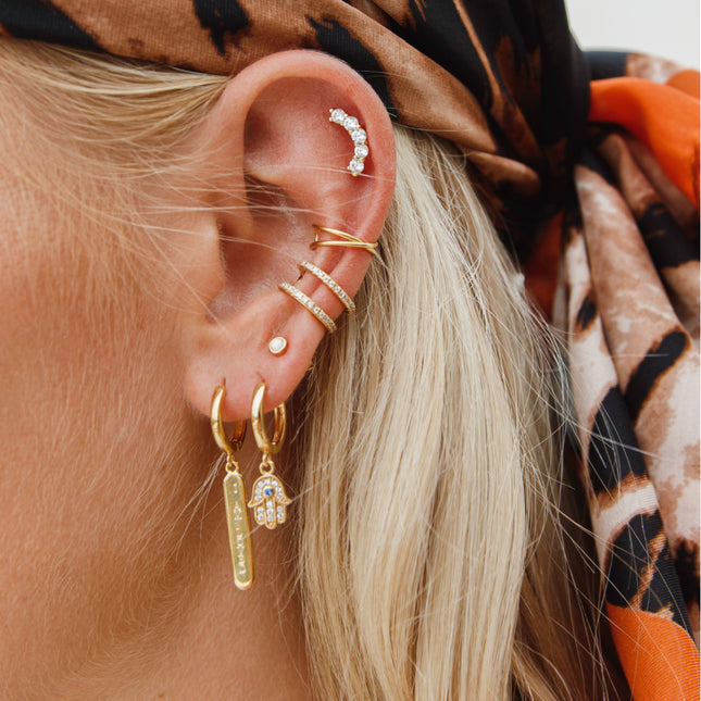 My Unique Style Earcuff twist - goud