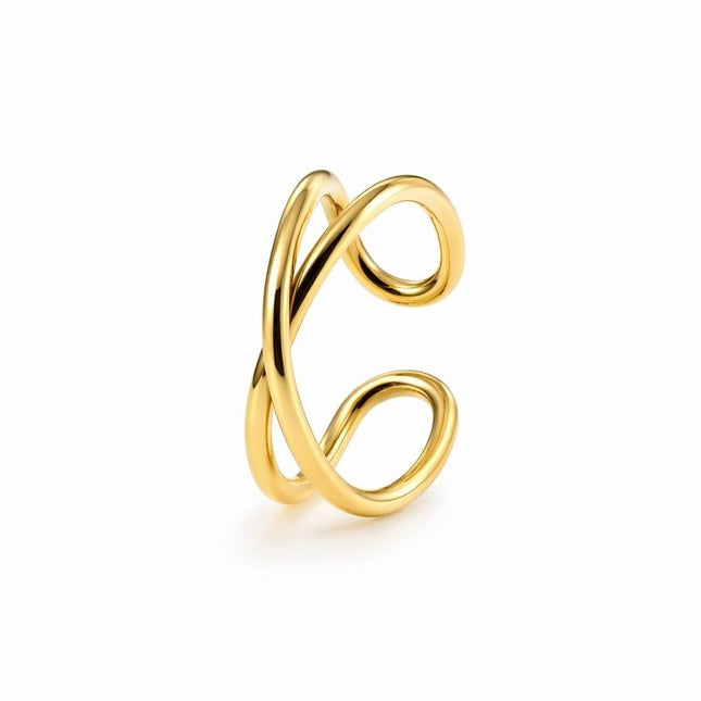 My Unique Style Earcuff twist - goud