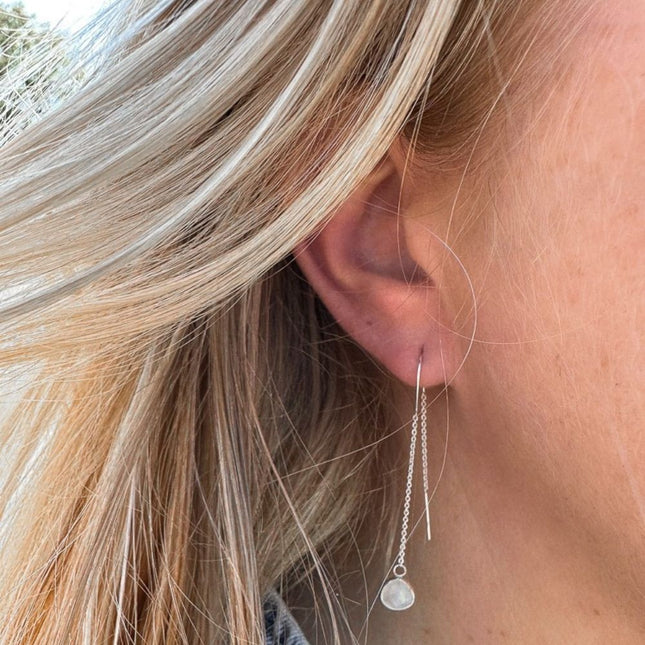 My Unique Style Earthreader moonstone - 925 zilver
