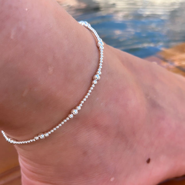 My Unique Style Enkelbandje Crystal Cove - 925 zilver