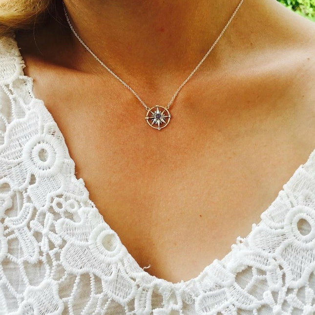 My Unique Style Guiding light compass ketting